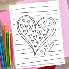 Heart of Hearts Coloring Page