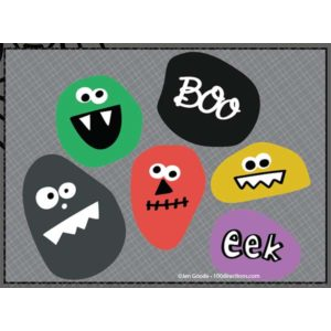 Monster Rock Faces SVG