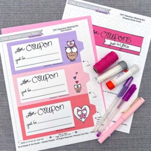 Owl Love You Valentine Coupons by Jen Goode