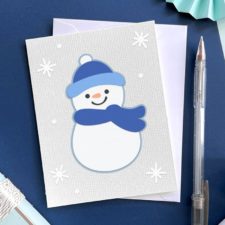 Cute Snowman SVG