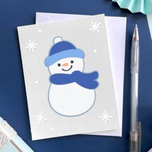 Cute Snowman SVG