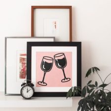 Wine Glasses SVG